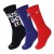 Шкарпетки Nike U NK EVERYDAY PLUS CUSH CREW чорний, синій, червоний Уні 34-38 Nike