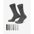Шкарпетки Nike U NK ED PLS CSH CRW 6PR - 132 сірий, мультиколор Уні 34-38 Nike