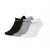 Шкарпетки Nike U NK EVERYDAY LTWT NS 3PR чорний, білий, сірий Уні 34-38 Nike